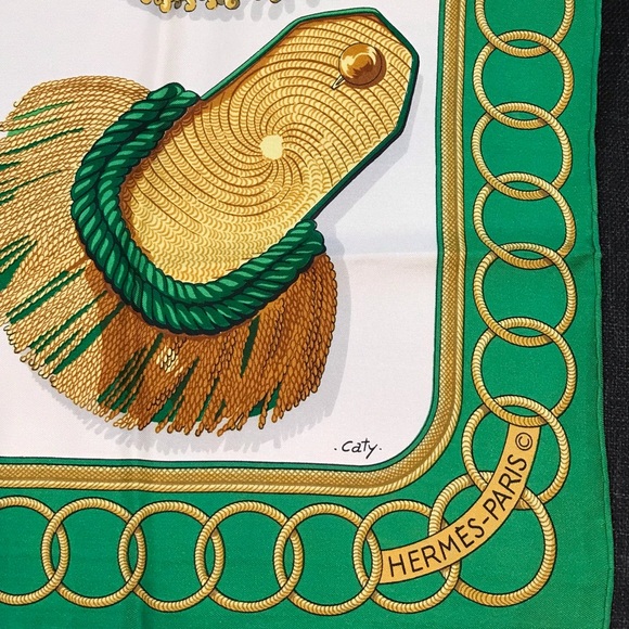 HERMES Carre90 Silk Scarf- 35”x 35”😍💚🔥 - Picture 4 of 17